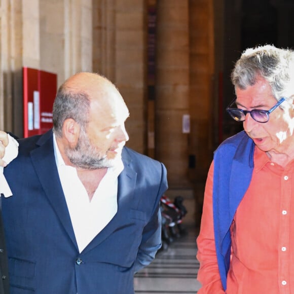 Patrick Balkany arrive au palais de justice de Paris, le 27 mai 2020.