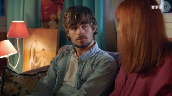 Marion Christmann et Clément Rémiens dans la série "Demain nous appartient", sur TF1.