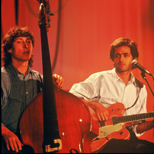 Claude Le Péron et Jean-Jacques Goldman à l'Olympia en 1987