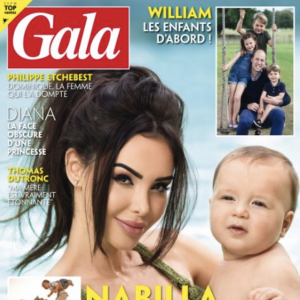 Nabilla en couverture du nouveau magazine de "Gala" paru le 25 juin 2020