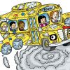 Imagie issue du dessin-animé "Le bus magique", originellement diffusé sur PBS de 1994 à 1997.