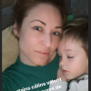 Natasha St-Pier et son fils Bixente, sur Instagram, le 13 janvier 2020.