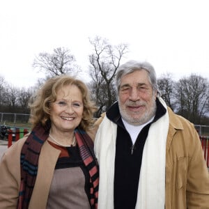 Katia Tchenko et Jean-Pierre Castaldi - 21ème arbre de Noël de l'association "Citéstars" au cirque Phénix en présence de 150 enfants défavorisés à Paris, le 12 janvier 2020. © Cédric Perrin/Bestimage12/01/2020 - Paris