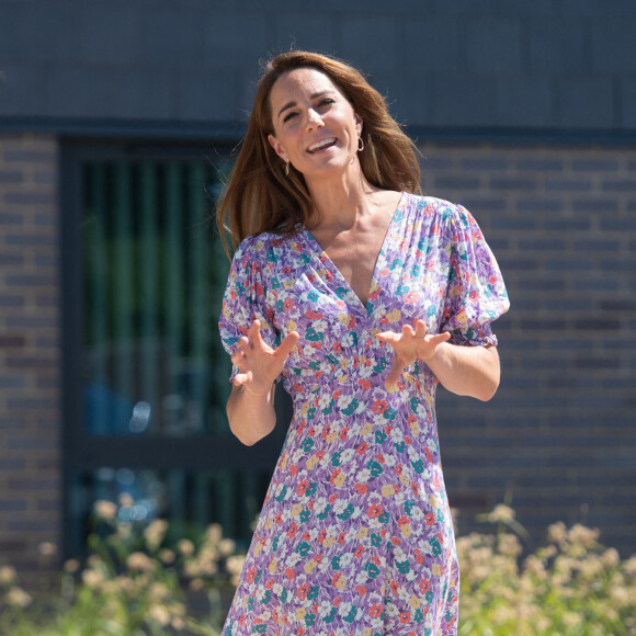 Catherine Kate Middleton, duchesse de Cambridge visite un hopital pour enfants à Norwich le 27 juin 2020.