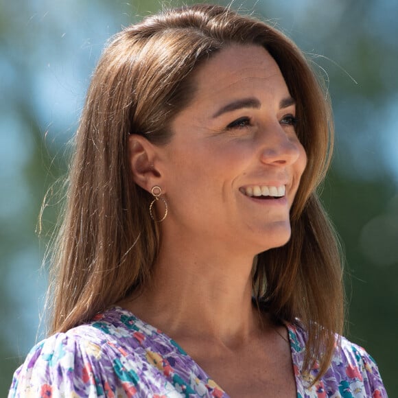 Catherine Kate Middleton, duchesse de Cambridge visite un hopital pour enfants à Norwich le 27 juin 2020.