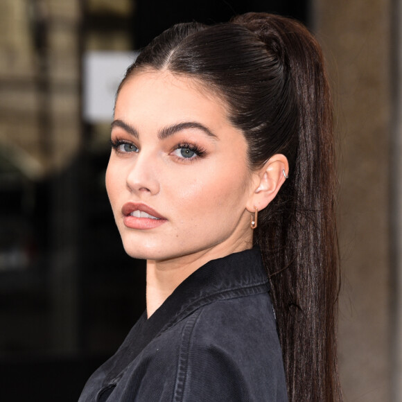 Thylane Blondeau - Arrivées au défilé Miu Miu collection prêt-à-porter Automne/Hiver 2020-2021 lors de la Fashion Week à Paris le 3 mars 2020. © Federico Pestellini / Panoramic / Bestimage