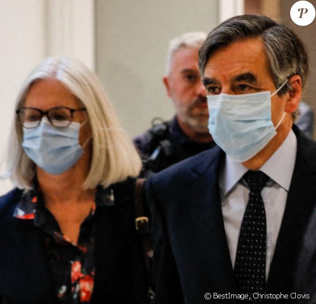 Sortie - Le jugement de l'ex-Premier ministre, François Fillon, sa femme Penelope et son ancien suppléant à l'Assemblée Marc Joulaud est rendu au tribunal correctionnel de Paris le 29 juin 2020. Christophe Clovis / Bestimage
