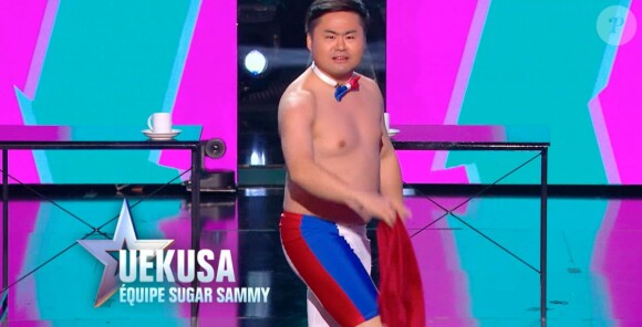Uekusa dans "Incroyable talent, la bataille du jury", émission du 30 juin 2020, sur M6