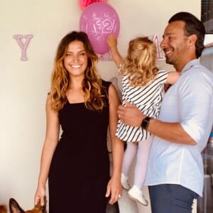 Laetitia Milot en famille fête l'anniversaire de sa fille Lyana le 14 mai 2020.