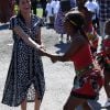 Meghan Markle, duchesse de Sussex en visite dans le township de Nyanga, Afrique du Sud. Le 23 septembre 2019.