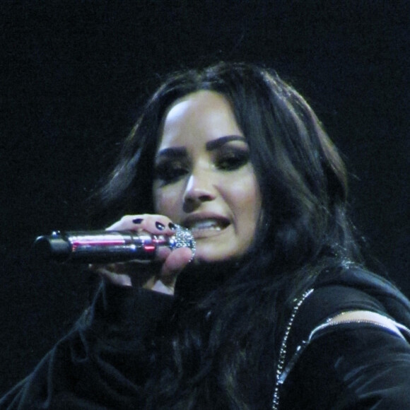 Demi Lovato en concert à l'O2 Arena à Londres. Le 25 juin 2018