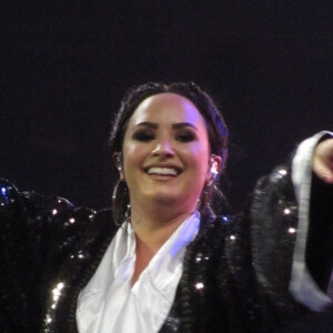 Demi Lovato en concert à l'O2 Arena à Londres. Le 25 juin 2018