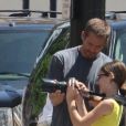  Exclusif - Vin Diesel et Paul Walker sur le tournage du film "Fast and furious 5". Puerto Rico. Le 27 juillet 2010. 