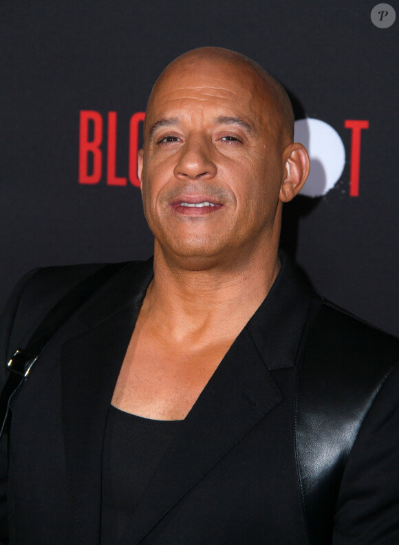 Vin Diesel à la première de "Bloodshot" au théâtre Regency Village dans le quartier de Westwood à Los Angeles, le 10 mars 2020.