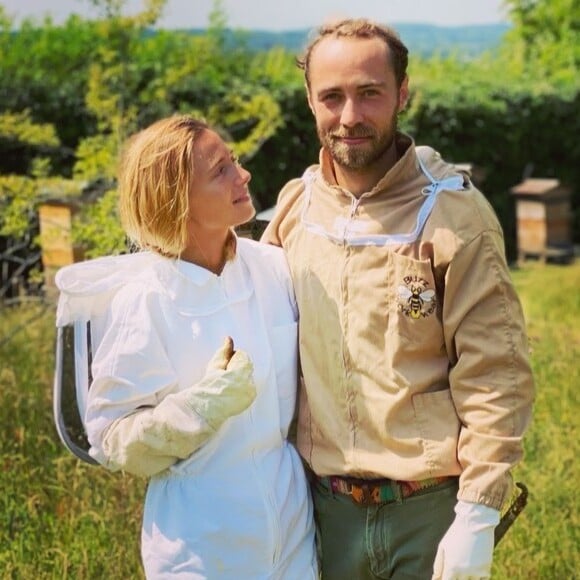 James Middleton et sa fiancée Alizée Thevenet sur Instagram, le 29 juin 2020.