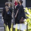 Amber Heard à son arrivée à la cour royale de justice à Londres, pour être entendue dans le procès intenté par son ex-mari J.Depp pour diffamation contre le magazine The Sun Newspaper. Le 7 juillet 2020