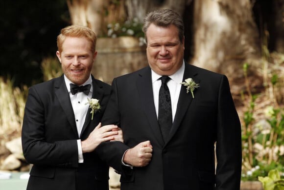 Eric Stonestreet et Jesse Tyler Ferguson dans la série "Modern Family".