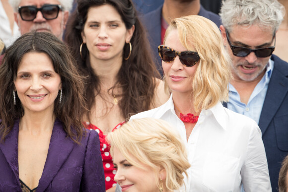Juliette Binoche, Pedro Almodovar, Maiween, Uma Thurman, Nicole Kidman au photocall anniversaire du 70ème Festival International du Film de Cannes, France, le 23 mai 2017. © Borde-Jacovides-Moreau/Bestimage
