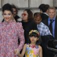 Aishwarya Rai et sa fille Aaradhya Bachchan - Sorties du défilé L'Oréal à la Monnaie de Paris, le 28 septembre 2019. © Christophe Clovis - Veeren Ramsamy / Bestimage
