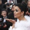 Aishwarya Rai à la première du film "La belle époque" lors du 72e Festival International du Film de Cannes, France, le 20 mai 2019.