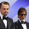 Leonardo DiCaprio et Amitabh Bachchan - Cérémonie d'ouverture du 66e festival international du film de Cannes. Le 15 mai 2013.