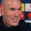 Zinedine Zidane, entraineur du Real Madrid, lors d'une conférence de presse à Madrid le 25 février 2020. © Irina R. H/AFP7 via ZUMA Wire / Bestimage