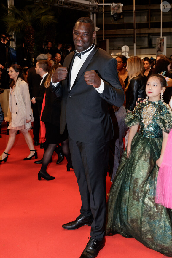 Patrice Quarteron - Montée des marches du film "Diego Maradona" lors du 72ème Festival International du Film de Cannes. Le 19 mai 2019 © Jacovides-Moreau / Bestimage