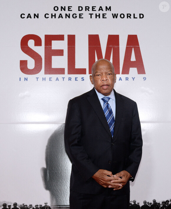 File photo dated December 11, 2014 of John Lewis à la première du film Selma à Washington le 11 décembre 2014. Photo by Olivier Douliery/ABACAPRESS.COM