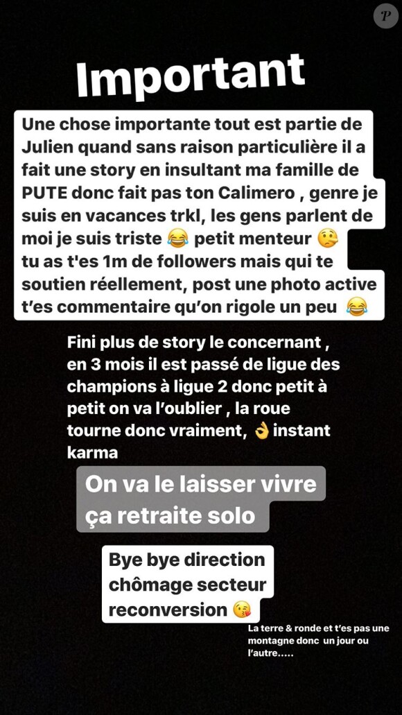 Le clash entre Gauthier El Himer, Julien Guirado et Dylan Thiry (juillet 2020).