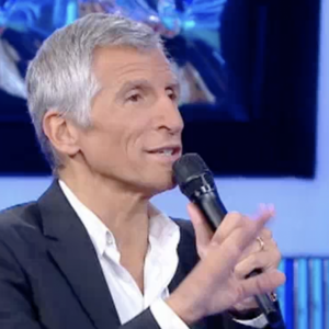 Nagui sur le plateau de son émission "N'oubliez pas les paroles", vendredi 17 juillet 2020 sur France 2.