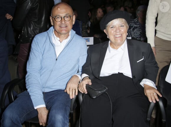 Mimie Mathy et son mari Benoist Gérard - Soirée de clôture du 22ème Festival des créations télévisuelles de Luchon. Le 8 février 2020 © Christophe Aubert via Bestimage