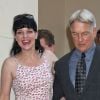 Pauley Perrette, Mark Harmon, Cote de Pablo - Mark Harmon recoit son etoile sur le Walk Of Fame a Hollywood, le 1er octobre 2012.