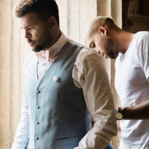 A l'occasion de ses noces de cuir, Noura Tsonga a publié plusieurs photos de son mariage avec Jo-Wilfried Tsonga sur Instagram le 21 juillet 2020.