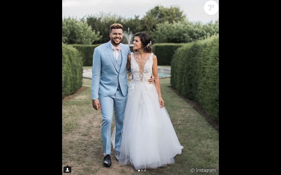 Noura La Femme De Jo Wilfried Tsonga Dévoile Des Photos De Leur Mariage Sur Instagram Le 23 
