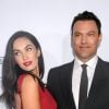 Megan Fox et son mari Brian Austin Green - Soirée pour célébrer les 60 ans de la marque Ferrari aux Etats-Unis, à Beverly Hills, le 11 octobre 2014.