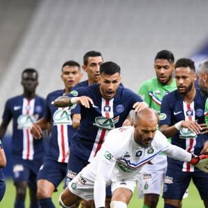 Kylian Mbappé lors de la finale de la Coupe de France entre le Paris Saint-Germain et l'AS Saint-Etienne au Stade de France. Saint-Denis, le 24 juillet 2020. © Federico Pestellini/Panoramic/Bestimage