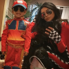 Naya Rivera et son fils Josey, déguisés pour Halloween. Novembre 2018.