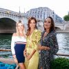 Exclusif - Malika Ménard (Miss France 2010) fête son 33ème anniversaire sur le bateau Les Jardins du Pont Neuf. Paris le 23 juillet 2020. © Rachid Bellak/Bestimage