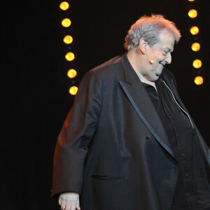 Guy Carlier - Scene - Europe 1 fait Bobino a Paris le 18 fevrier 2013.