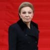 L'impératrice Farah Pahlavi d'Iran (Farah Diba) - Arrivées en l'église Saint-Sulpice pour les obsèques de l'ancien président de la République Jacques Chirac à Paris. Un service solennel sera présidé par le président de la République. Le 30 septembre 2019 © Stéphane Lemouton / Bestimage