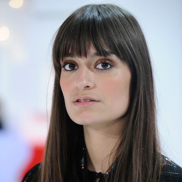 Exclusif - Clara Luciani - Enregistrement de l'émission "Vivement Dimanche" au Studio Gabriel à Paris, présentée par M.Drucker et diffusée le 3 mars sur France 2. Le 20 février 2019 © Guillaume Gaffiot / Bestimage