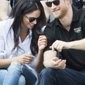 Meghan et Harry font leur première apparition publique ensemble, le 25 septembre 2017 à Toronto, au Canada. 