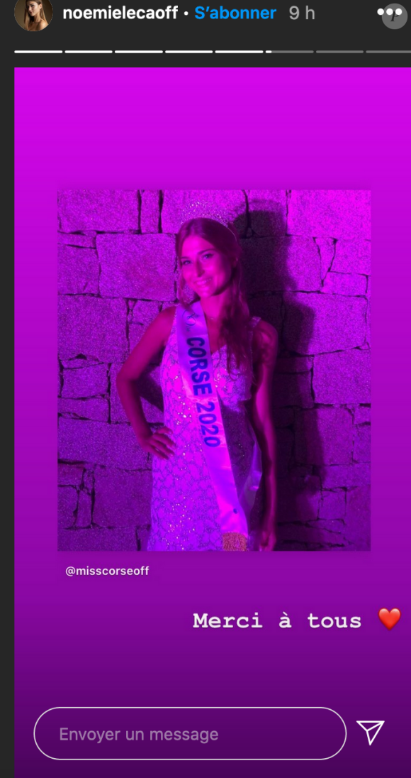 Noémie Leca est Miss Corse 2020 - Instagram