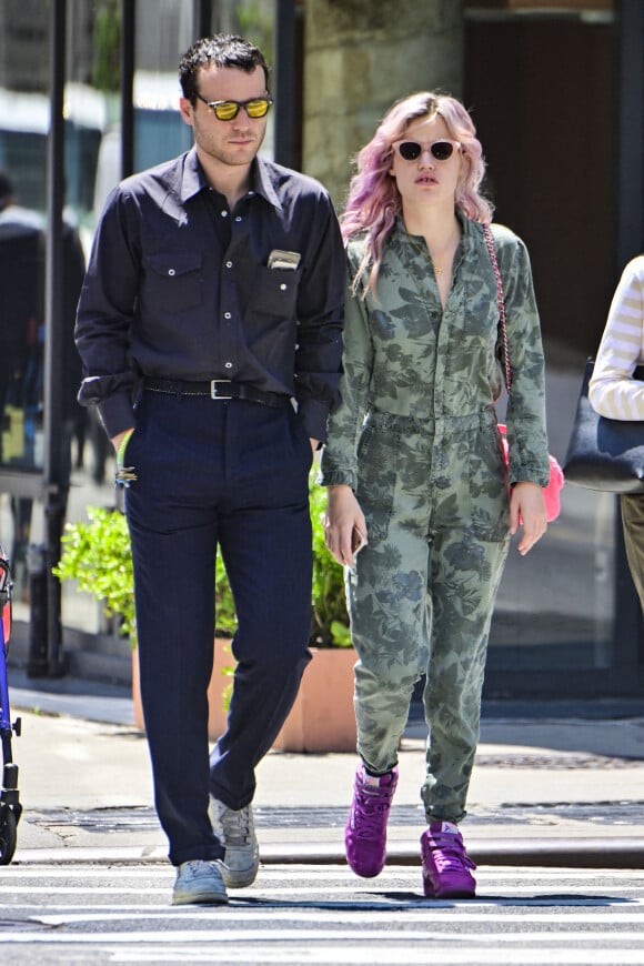 Georgia May Jagger et Louis Levy à New York le 22 mai 2019.