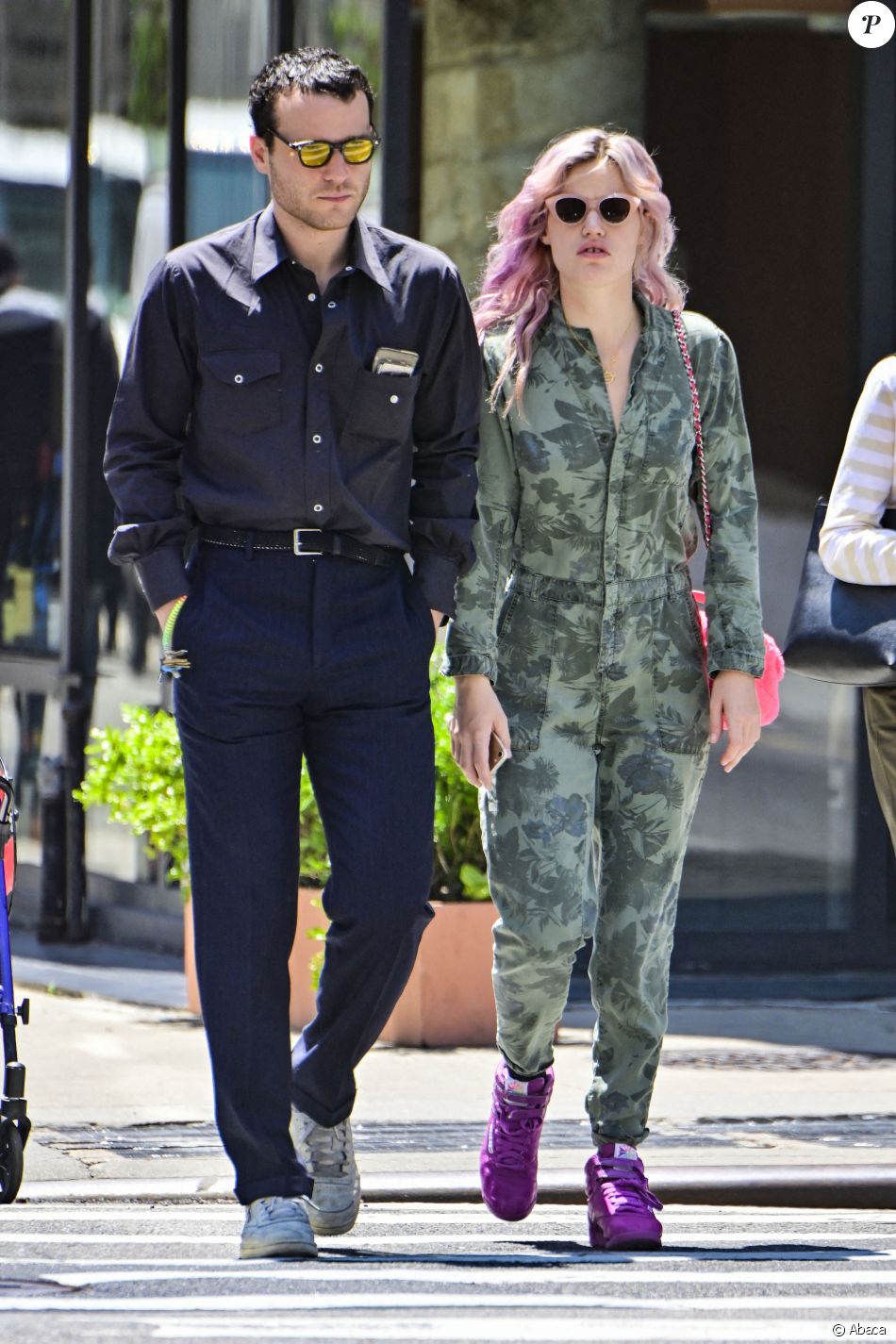 May Jagger et Louis Levy à New York le 22 mai 2019. Purepeople