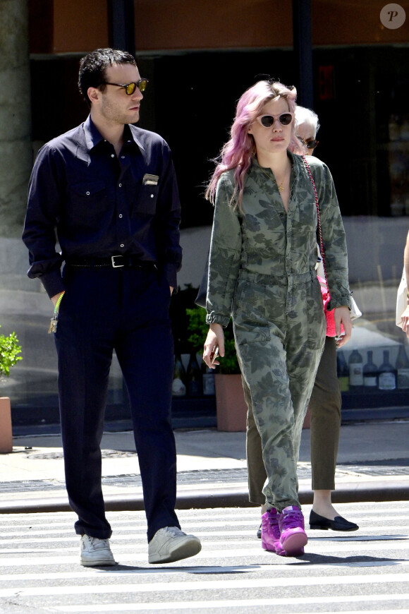 Georgia May Jagger et Louis Levy à New York le 22 mai 2019.