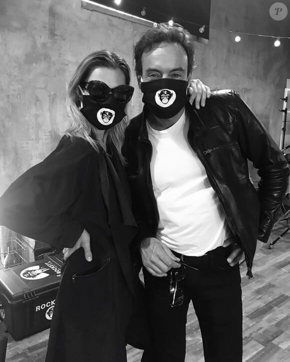 Anthony Delon et Sveva Alviti le 15 mai 2020 sur Instagram.