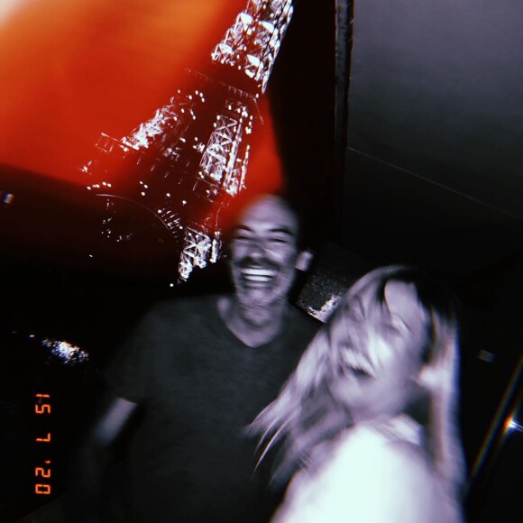 Anthony Delon et Sveva Alviti le 15 juillet 2020 sur Instagram.