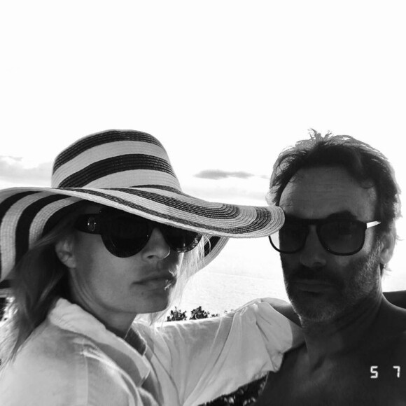 Anthony Delon et Sveva Alviti le 6 juillet 2020 sur Instagram.