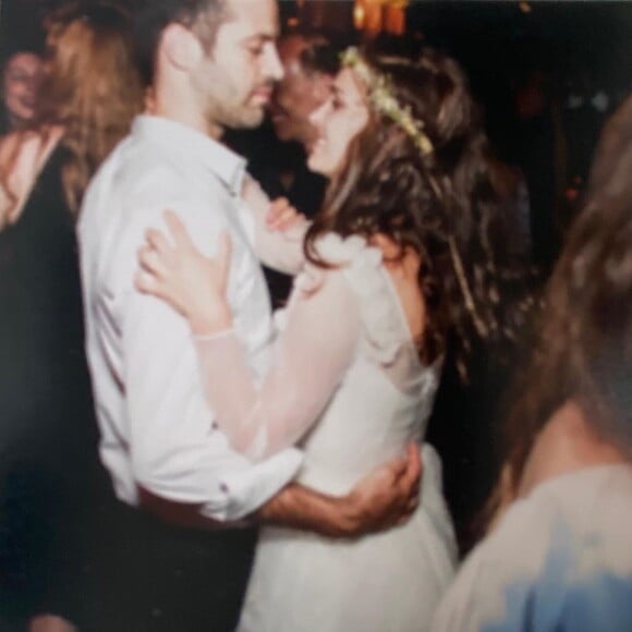 Natalie Portman a partagé cette photo inédite de son mariage sur Instagram, le 4 août 2020